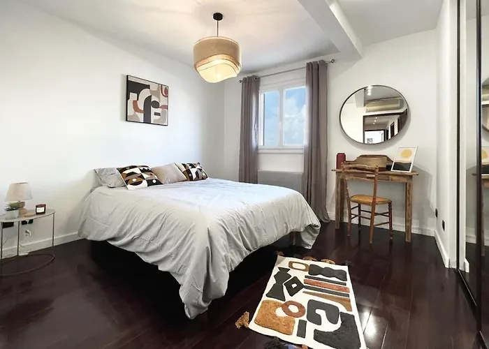 Grand Apt Au Coeur D'ajaccio - Ac & 5min Plage