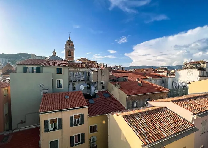 公寓 Grand Apt Au Coeur D'ajaccio - Ac & 5min Plage 阿雅克肖